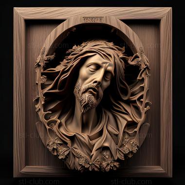 3D model st jesus (STL)